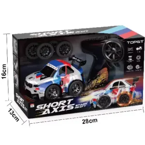 High-Speed RC Drift Car with Realistic Spark Effect, 2.4GHz Remote Control Racing Car for Kids & Adults