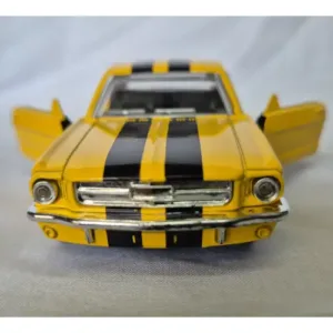 Die Cast Model World Mtsl Mustang Sports Car with Openable Door( Red, Yellow, Silver)